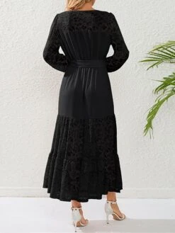 Women's Prom Dress Party Dress Lace Dress Long Dress Maxi Dress Black Pink Red Long Sleeve Pure Color Lace Spring Fall Winter Crew Neck Fashion Winter Dress Birthday Evening Party 2023 S M L XL XXL 39 Women's Prom Dress Party Dress Lace Dress Long Dress Maxi Dress Black Pink Red Long Sleeve Pure Color Lace Spring Fall Winter Crew Neck Fashion Winter Dress Birthday Evening Party 2023 S M L XL XXL -Tesla Style kutzel1692341648561