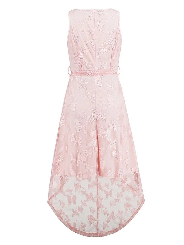 Women's Party Dress Lace Dress Homecoming Dress Midi Dress White Pink Red Sleeveless Pure Color Lace Up Summer Spring Crew Neck Fashion Wedding Guest Vacation 2023 S M L XL 2XL 9 Women's Party Dress Lace Dress Homecoming Dress Midi Dress White Pink Red Sleeveless Pure Color Lace Up Summer Spring Crew Neck Fashion Wedding Guest Vacation 2023 S M L XL 2XL - Image 7