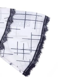 Women's Work Dress Casual Dress Black Dress Fashion Office Daily Workfashion Midi Dress Lace Up Mesh V Neck 3/4 Length Sleeve Color Block Regular Fit Black White Red Fall Winter S M L XL XXL -Tesla Style kwrzen1695645209387