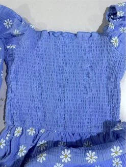 Women's Work Dress Casual Dress Swing Dress Fashion Winter Dress Daily Flared Sleeve Long Dress Maxi Dress Ruched Print Square Neck 3/4 Length Sleeve Floral Loose Fit Black Pink Royal Blue Fall Winter -Tesla Style kxopws1695645223568