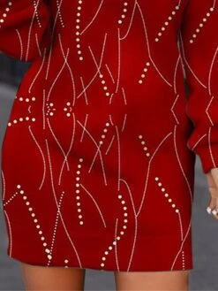 Women's Casual Dress Christmas Dress Sweatshirt Dress Ombre Print Crew Neck Mini Dress Fashion Streetwear Outdoor Christmas Long Sleeve Loose Fit Dark Red Fall Winter S M L XL XXL 7 Women's Casual Dress Christmas Dress Sweatshirt Dress Ombre Print Crew Neck Mini Dress Fashion Streetwear Outdoor Christmas Long Sleeve Loose Fit Dark Red Fall Winter S M L XL XXL -Tesla Style kxsnfe1694758160740