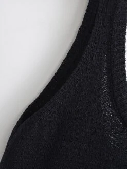 Women's Prom Dress Party Dress Fringe Dress Midi Dress Black Green Sleeveless Pure Color Tassel Fringe Fall Winter Autumn U Neck Vintage Vacation 2023 S M L -Tesla Style ldbhmk1695208437329