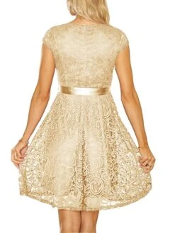 Women‘s Christmas Party Dress Lace Dress Cocktail Dress Midi Dress Pink Wine Navy Blue Short Sleeve Pure Color Lace Spring Fall Winter V Neck Fashion Winter Dress Wedding Guest Vacation 2023 23 Women‘s Christmas Party Dress Lace Dress Cocktail Dress Midi Dress Pink Wine Navy Blue Short Sleeve Pure Color Lace Spring Fall Winter V Neck Fashion Winter Dress Wedding Guest Vacation 2023 -Tesla Style lfmjpq1692179198575