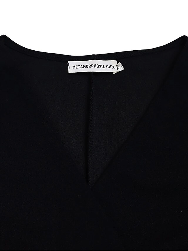 Women's Party Dress Cocktail Dress Wedding Guest Dress Midi Dress Black Red Royal Blue Half Sleeve Pure Color Ruched Fall Winter Autumn V Neck Fashion Winter Dress Wedding Guest Vacation 2023 S M L 20 Women's Party Dress Cocktail Dress Wedding Guest Dress Midi Dress Black Red Royal Blue Half Sleeve Pure Color Ruched Fall Winter Autumn V Neck Fashion Winter Dress Wedding Guest Vacation 2023 S M L - Image 18