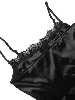 Women's Party Dress Cocktail Dress Bodycon Mini Dress Black Sleeveless Pure Color Lace Up Spring Fall Winter Spaghetti Strap Fashion Halloween Birthday Wedding Guest 2023 S M L -Tesla Style lwjhhs1693886977423