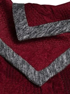 Women‘s Sweater Dress Winter Dress Green Black Wine Red Gray Long Sleeve Button Winter Fall Turtleneck Casual L XL XXL 3XL 4XL 5XL -Tesla Style lzbwnc1631266020235