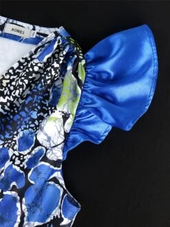 Women's Party Dress Wedding Guest Dress Sheath Dress Midi Dress Blue Short Sleeve Floral Ruffle Summer Spring Fall V Neck Fashion Wedding Guest Vacation Summer Dress 2023 S M L XL XXL 3XL 4XL 17 Women's Party Dress Wedding Guest Dress Sheath Dress Midi Dress Blue Short Sleeve Floral Ruffle Summer Spring Fall V Neck Fashion Wedding Guest Vacation Summer Dress 2023 S M L XL XXL 3XL 4XL -Tesla Style lzdxnq1691042769191