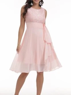 Women‘s Party Dress Homecoming Dress Wedding Guest Dress Lace Dress Midi Dress Pink Wine Navy Blue Sleeveless Solid Color Lace Spring Summer Crew Neck Elegant Party Spring Dress 2022 S M L XL XXL 41 Women‘s Party Dress Homecoming Dress Wedding Guest Dress Lace Dress Midi Dress Pink Wine Navy Blue Sleeveless Solid Color Lace Spring Summer Crew Neck Elegant Party Spring Dress 2022 S M L XL XXL -Tesla Style lznydl1631860910176