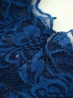 Women's Prom Dress Party Dress Lace Dress Long Dress Maxi Dress Green 3/4 Length Sleeve Pure Color Lace Summer Spring Fall Crew Neck Fashion 2023 XXL -Tesla Style mjbsju1693287787677