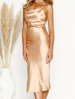 Women's Party Dress Satin Dress Emerald Green Dress Midi Dress Black Wine Gold Sleeveless Pure Color Backless Summer Spring Spaghetti Strap Stylish 2023 S M L XL 37 Women's Party Dress Satin Dress Emerald Green Dress Midi Dress Black Wine Gold Sleeveless Pure Color Backless Summer Spring Spaghetti Strap Stylish 2023 S M L XL -Tesla Style mjdkyp1649668992296