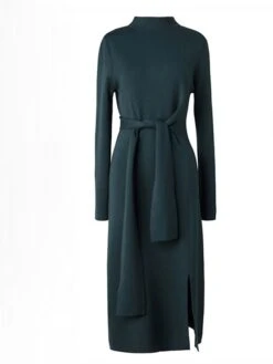 Women‘s Sweater Dress Winter Dress Midi Dress Green Camel Red Long Sleeve Pure Color Lace Up Split Winter Fall Turtleneck Casual One-Size 25 Women‘s Sweater Dress Winter Dress Midi Dress Green Camel Red Long Sleeve Pure Color Lace Up Split Winter Fall Turtleneck Casual One-Size -Tesla Style mmahtb1635479179521