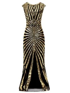 Women‘s Halloween Dress Prom Dress Party Dress Sequin Dress Black Dress Long Dress Maxi Dress Silver Pink Sleeveless Pure Color Sequins Summer Spring Crew Neck Party Evening Party Vacation -Tesla Style mmjztc1676602829459