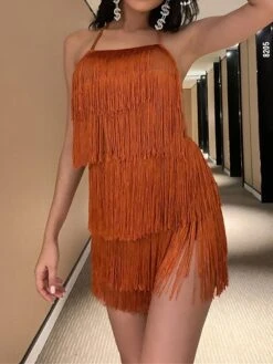 Women's Party Dress Fringe Dress Homecoming Dress Mini Dress Black White Wine Sleeveless Pure Color Tassel Fringe Spring Fall Winter Halter Neck Fashion Wedding Guest Birthday Vacation Slim 2023 S M 34 Women's Party Dress Fringe Dress Homecoming Dress Mini Dress Black White Wine Sleeveless Pure Color Tassel Fringe Spring Fall Winter Halter Neck Fashion Wedding Guest Birthday Vacation Slim 2023 S M -Tesla Style mmubht1693535328031