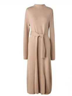 Women‘s Sweater Dress Winter Dress Midi Dress Green Camel Red Long Sleeve Pure Color Lace Up Split Winter Fall Turtleneck Casual One-Size 30 Women‘s Sweater Dress Winter Dress Midi Dress Green Camel Red Long Sleeve Pure Color Lace Up Split Winter Fall Turtleneck Casual One-Size -Tesla Style mxiunb1635479180608