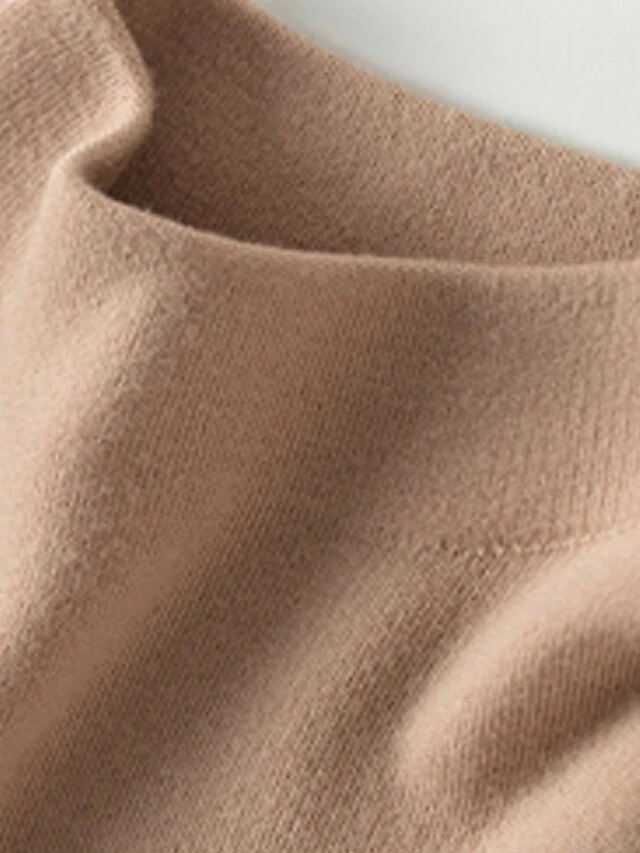 Women‘s Sweater Dress Winter Dress Midi Dress Green Camel Red Long Sleeve Pure Color Lace Up Split Winter Fall Turtleneck Casual One-Size 16 Women‘s Sweater Dress Winter Dress Midi Dress Green Camel Red Long Sleeve Pure Color Lace Up Split Winter Fall Turtleneck Casual One-Size - Image 14