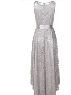 Women‘s Semi Formal Party Dress Wedding Guest Corset Dress Lace Dress Long Dress Maxi Dress Black Wine Blue Sleeveless Pure Color Lace Up Spring Summer Crew Neck 2023 S M L XL XXL 3XL 4XL 5XL -Tesla Style myqiml1657508712477