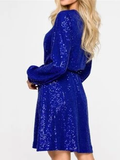 Women‘s Party Dress Sequin Dress Homecoming Dress Cocktail Dress Midi Dress Black Champagne Pink Long Sleeve Pure Color Sparkly Glitter Lace Up Fall Winter Autumn Crew Neck Wedding Guest 18 Women‘s Party Dress Sequin Dress Homecoming Dress Cocktail Dress Midi Dress Black Champagne Pink Long Sleeve Pure Color Sparkly Glitter Lace Up Fall Winter Autumn Crew Neck Wedding Guest -Tesla Style nadwsh1694505060081