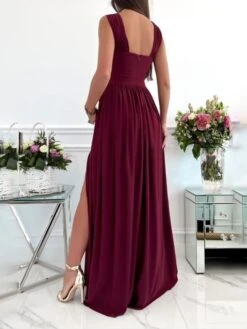 Women‘s Party Dress Homecoming Dress Long Dress Maxi Dress Black Pink Fuchsia Sleeveless Pure Color Backless Spring Summer V Neck 2023 S M L XL XXL 17 Women‘s Party Dress Homecoming Dress Long Dress Maxi Dress Black Pink Fuchsia Sleeveless Pure Color Backless Spring Summer V Neck 2023 S M L XL XXL -Tesla Style ndziqb1655264893665