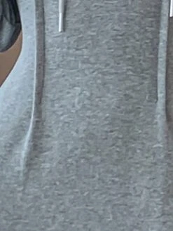 Women's Casual Dress Hoodie Dress Midi Dress Fashion Daily Outdoor Vacation Going Out Hoodie Zipper Solid Color Regular Fit Black Gray S M L XL -Tesla Style nhehru1696674376235