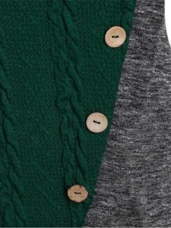 Women‘s Sweater Dress Winter Dress Green Black Wine Red Gray Long Sleeve Button Winter Fall Turtleneck Casual L XL XXL 3XL 4XL 5XL -Tesla Style nolheb1631266019401