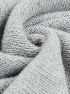 Women's Sweater Dress Jumper Dress Casual Dress Mini Dress Fashion Pure Color Outdoor Daily Vacation Going Out V Neck Long Sleeve Lace Up Patchwork 2023 Regular Fit Pink Khaki Dark Gray S M L XL -Tesla Style nwqgoz1693994030347