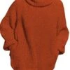 Women‘s Sweater Dress Winter Dress Burnt Orange Dress Wine Red Green Black Blue Khaki Orange Brown Gray White Long Sleeve Pure Color Winter Fall Turtleneck Casual Fit S M L XL -Tesla Style nxibkr1667807958917
