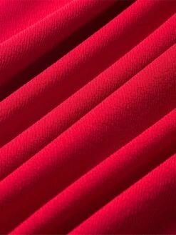 Women's Work Dress Semi Formal Dress A Line Dress Fashion Midi Dress Hollow Out Crew Neck Long Sleeve Plain Regular Fit Black Red Fall Winter S M L XL XXL -Tesla Style ocvbwk1692603050158