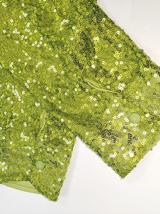 Women's Shirt Dress Party Dress Sequin Dress Mini Dress Light Pink Blue Green Long Sleeve Pure Color Sequins Spring Fall Winter Shirt Collar Fashion Winter Dress Vacation Fall Dress 2023 S M L 14 Women's Shirt Dress Party Dress Sequin Dress Mini Dress Light Pink Blue Green Long Sleeve Pure Color Sequins Spring Fall Winter Shirt Collar Fashion Winter Dress Vacation Fall Dress 2023 S M L - Image 12