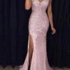 Women's Party Dress Sequin Dress Homecoming Dress Long Dress Maxi Dress Silver Black Pink Sleeveless Pure Color Sequins Summer Spring Fall Spaghetti Strap Fashion Evening Party Wedding Guest Summer -Tesla Style oldfqr1690366328522