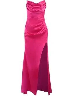 Women's Prom Dress Party Dress Satin Dress Pink Dress Long Dress Maxi Dress Pink Sleeveless Pure Color Ruched Summer Spring Fall Strapless Fashion Evening Party Wedding Guest Vacation 2023 S M L 13 Women's Prom Dress Party Dress Satin Dress Pink Dress Long Dress Maxi Dress Pink Sleeveless Pure Color Ruched Summer Spring Fall Strapless Fashion Evening Party Wedding Guest Vacation 2023 S M L -Tesla Style ozwygh1690275841148