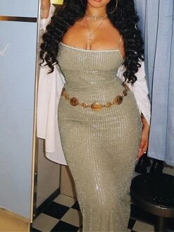 Women‘s Party Dress Sequin Dress Wedding Guest Dress Long Dress Maxi Dress Beige Sleeveless Pure Color Sparkly Glitter Sequins Summer Spring Fall Spaghetti Strap Fashion Wedding Guest Birthday 23 Women‘s Party Dress Sequin Dress Wedding Guest Dress Long Dress Maxi Dress Beige Sleeveless Pure Color Sparkly Glitter Sequins Summer Spring Fall Spaghetti Strap Fashion Wedding Guest Birthday -Tesla Style pgmuxf1691650488736