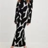 Women's Sweater Dress Winter Dress Jumper Dress Long Dress Maxi Dress Fashion Leopard Outdoor Daily Holiday Date Crew Neck Long Sleeve Print 2023 Slim Black S M L XL -Tesla Style pnynoh1692938960636