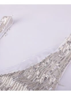 Women's Party Dress Fringe Dress Sequin Dress Mini Dress Silver Sleeveless Pure Color Sequins Summer Spring V Neck Stylish Party Wedding Guest 2023 S M L XL XXL 13 Women's Party Dress Fringe Dress Sequin Dress Mini Dress Silver Sleeveless Pure Color Sequins Summer Spring V Neck Stylish Party Wedding Guest 2023 S M L XL XXL -Tesla Style qpktbz1631241666892