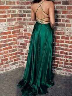 Women‘s Prom Party Dress Homecoming Dress Satin Maxi Long Dress Green Red Sleeveless Pure Color Split Spring Summer Spaghetti Strap Party Stylish Elegant Party 2023 S M L XL 28 Women‘s Prom Party Dress Homecoming Dress Satin Maxi Long Dress Green Red Sleeveless Pure Color Split Spring Summer Spaghetti Strap Party Stylish Elegant Party 2023 S M L XL -Tesla Style qttcsw1677666506838
