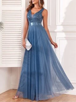 Women‘s Prom Dress Party Dress Sequin Dress Long Dress Maxi Dress Blue Sleeveless Pure Color Sparkly Glitter Sequins Fall Winter Autumn V Neck Fashion Wedding Guest Birthday Evening Party 2023 14 Women‘s Prom Dress Party Dress Sequin Dress Long Dress Maxi Dress Blue Sleeveless Pure Color Sparkly Glitter Sequins Fall Winter Autumn V Neck Fashion Wedding Guest Birthday Evening Party 2023 -Tesla Style rieuqv1693535465848