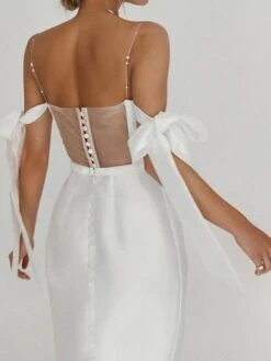 Women‘s Party Dress Satin Dress Sheath Dress Long Dress Maxi Dress Green Black Blue Sleeveless Pure Color Mesh Spring Summer Off Shoulder Modern Party Slim 2023 S M L XL XXL -Tesla Style rlhhzz1645181422561