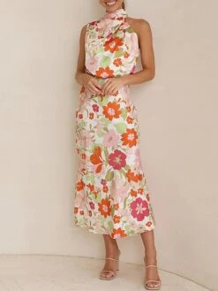 Women's Prom Dress Party Dress Satin Dress Long Dress Maxi Dress White Blue Orange Sleeveless Floral Ruched Fall Winter Autumn Halter Neck Fashion Evening Party Vacation 2023 S M L XL 16 Women's Prom Dress Party Dress Satin Dress Long Dress Maxi Dress White Blue Orange Sleeveless Floral Ruched Fall Winter Autumn Halter Neck Fashion Evening Party Vacation 2023 S M L XL -Tesla Style rthhxq1694592341667