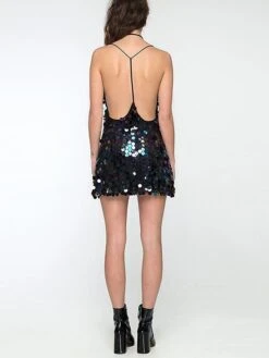 Women‘s Party Dress Sequin Dress Homecoming Dress Cocktail Dress Mini Dress Dark Blue Sleeveless Pure Color Sparkly Glitter Sequins Summer Spring Fall Spaghetti Strap Fashion Vacation Slim 17 Women‘s Party Dress Sequin Dress Homecoming Dress Cocktail Dress Mini Dress Dark Blue Sleeveless Pure Color Sparkly Glitter Sequins Summer Spring Fall Spaghetti Strap Fashion Vacation Slim -Tesla Style ruxsba1692770046199