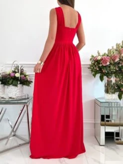 Women‘s Party Dress Homecoming Dress Long Dress Maxi Dress Black Pink Fuchsia Sleeveless Pure Color Backless Spring Summer V Neck 2023 S M L XL XXL 13 Women‘s Party Dress Homecoming Dress Long Dress Maxi Dress Black Pink Fuchsia Sleeveless Pure Color Backless Spring Summer V Neck 2023 S M L XL XXL -Tesla Style ryamef1655264891809