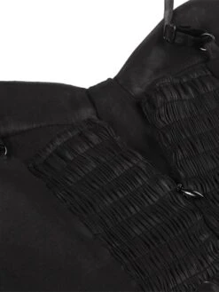 Women's Party Dress Velvet Dress Swing Dress Midi Dress Black Sleeveless Pure Color Ruched Fall Winter Autumn Spaghetti Strap Fashion Party Vacation Spring Dress 2023 S M L XL 18 Women's Party Dress Velvet Dress Swing Dress Midi Dress Black Sleeveless Pure Color Ruched Fall Winter Autumn Spaghetti Strap Fashion Party Vacation Spring Dress 2023 S M L XL -Tesla Style sejbry1663049701374