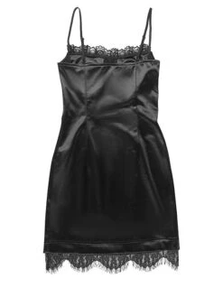 Women's Party Dress Cocktail Dress Bodycon Mini Dress Black Sleeveless Pure Color Lace Up Spring Fall Winter Spaghetti Strap Fashion Halloween Birthday Wedding Guest 2023 S M L -Tesla Style sgxbja1693886973276