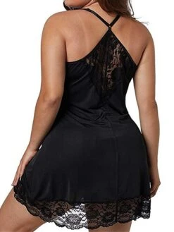 Women's Casual Dress Strap Dress Mini Dress Daily Casual Lace Bow Color Block Strap Home Lounge Black Wine 2023 Summer Spring One-Size -Tesla Style sseeer1692771279337