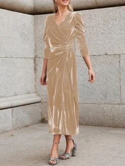 Women's Party Dress Velvet Dress Cocktail Dress Midi Dress Black Red Royal Blue Long Sleeve Pure Color Lace Up Spring Fall Winter V Neck Fashion Winter Dress Wedding Guest Vacation 2023 S M L XL 27 Women's Party Dress Velvet Dress Cocktail Dress Midi Dress Black Red Royal Blue Long Sleeve Pure Color Lace Up Spring Fall Winter V Neck Fashion Winter Dress Wedding Guest Vacation 2023 S M L XL -Tesla Style tarcja1692858676141