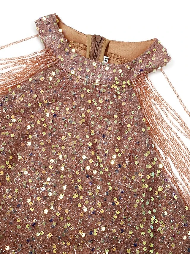 Women‘s Homecoming Dress Bodycon Mini Dress Black Pink Sleeveless Pure Color Sequins Tassel Fringe Beads Spring Summer Crew Neck Hot Elegant Party 2023 S M L XL / Party Dress 9 Women‘s Homecoming Dress Bodycon Mini Dress Black Pink Sleeveless Pure Color Sequins Tassel Fringe Beads Spring Summer Crew Neck Hot Elegant Party 2023 S M L XL / Party Dress - Image 7