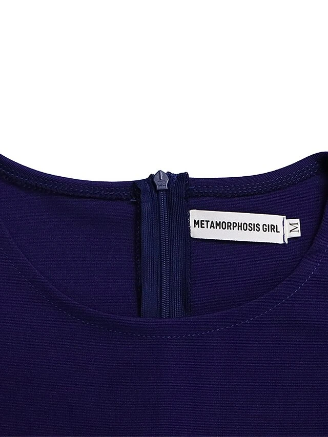 Women's Work Dress Sheath Dress Black Dress Fashion Midi Dress Ruched Split Crew Neck Long Sleeve Plain Regular Fit Black White Red Fall Winter S M L XL XXL 20 Women's Work Dress Sheath Dress Black Dress Fashion Midi Dress Ruched Split Crew Neck Long Sleeve Plain Regular Fit Black White Red Fall Winter S M L XL XXL - Image 18