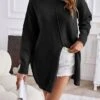 Women‘s Sweater Dress Winter Dress Jumper Dress Mini Dress Daily Pure Color Outdoor Casual Daily Holiday Turtleneck Long Sleeve Design 2023 Loose Fit Black Brown Beige S M L XL 2 Women‘s Sweater Dress Winter Dress Jumper Dress Mini Dress Daily Pure Color Outdoor Casual Daily Holiday Turtleneck Long Sleeve Design 2023 Loose Fit Black Brown Beige S M L XL -Tesla Style tiktcl1697107266301