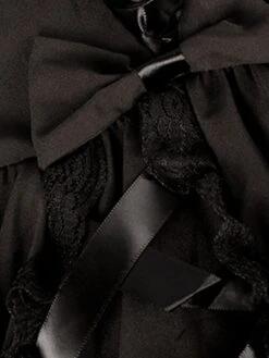 Women‘s Halloween Dress Retro Gothic Vintage Dress Midi Dress Party Outdoor Lace Up Drawstring Plain Square Neck Sleeveless Loose Fit Summer Spring 2023 Black S M L XL -Tesla Style tnwnfu1677217637941