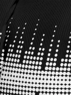 Women's Sweater Dress Winter Dress Jumper Dress Midi Dress Warm Polka Dot Outdoor Daily Holiday Vacation Round Neck Long Sleeve 2023 Regular Fit Black S M L XL XXL 3XL -Tesla Style trsxno1697378226626