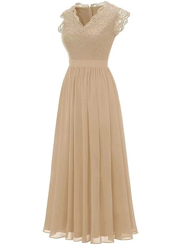 Women‘s Party Dress Homecoming Dress Wedding Guest Dress Corset Dress Lace Dress Long Dress Maxi Dress Black Pink Khaki Sleeveless Pure Color Lace Spring Summer V Neck Modern 2023 XS S M L XL XXL 3XL 22 Women‘s Party Dress Homecoming Dress Wedding Guest Dress Corset Dress Lace Dress Long Dress Maxi Dress Black Pink Khaki Sleeveless Pure Color Lace Spring Summer V Neck Modern 2023 XS S M L XL XXL 3XL - Image 20