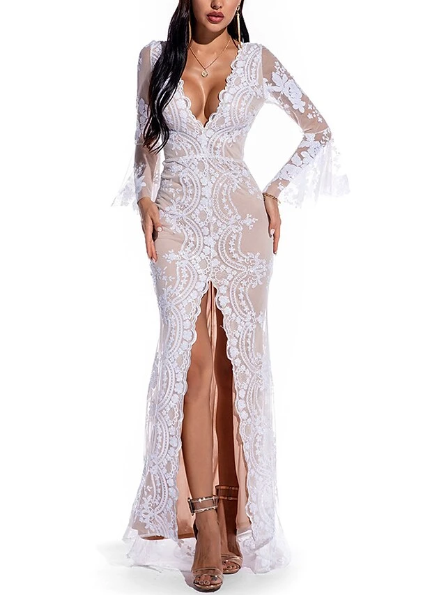 Women's Prom Dress Party Dress Sequin Dress Long Dress Maxi Dress Black Gold Long Sleeve Floral Sequins Spring Fall Winter V Neck Fashion Party Winter Dress Wedding Guest 2023 S M L XL 17 Women's Prom Dress Party Dress Sequin Dress Long Dress Maxi Dress Black Gold Long Sleeve Floral Sequins Spring Fall Winter V Neck Fashion Party Winter Dress Wedding Guest 2023 S M L XL - Image 15